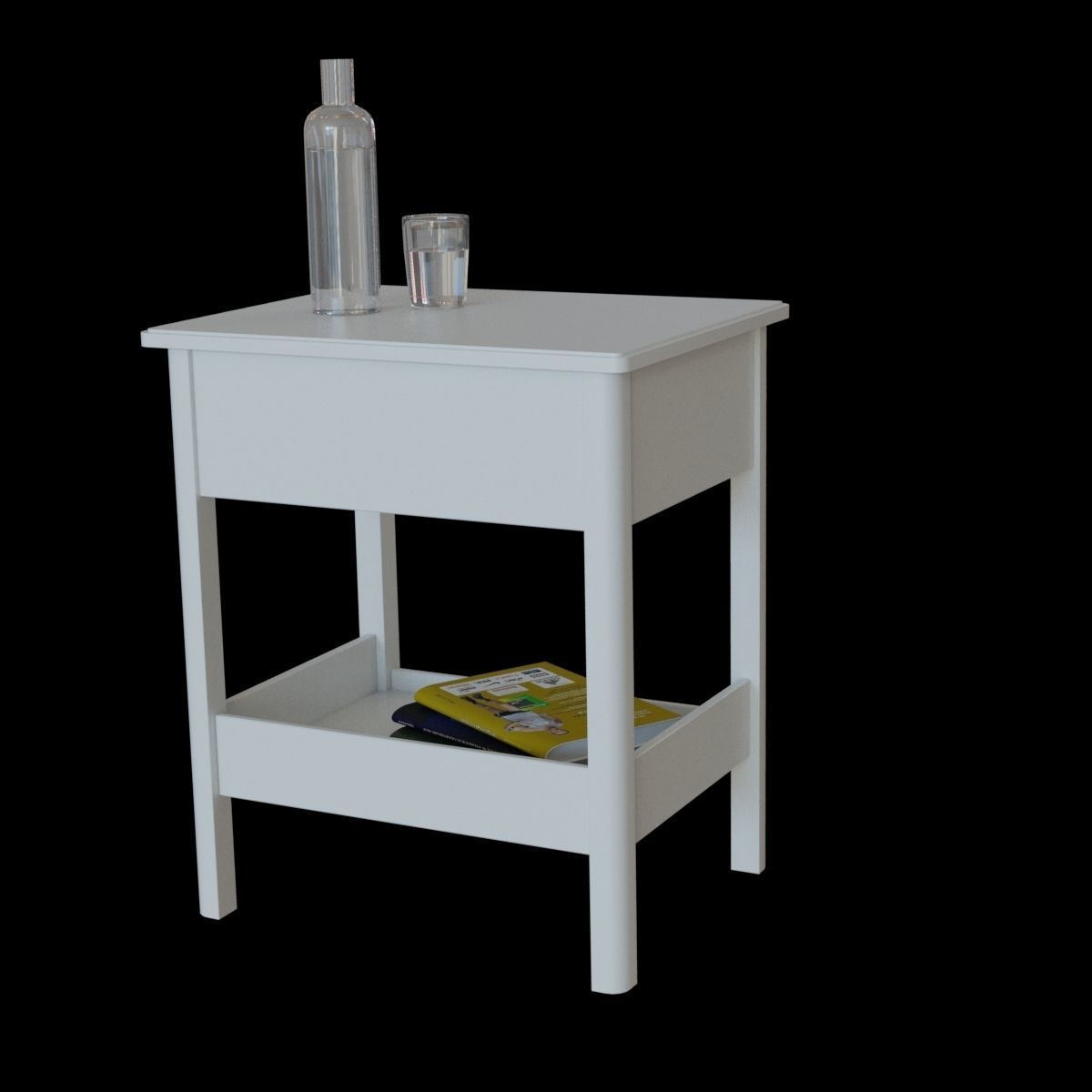 tyssedal bedside table 3D model_17
