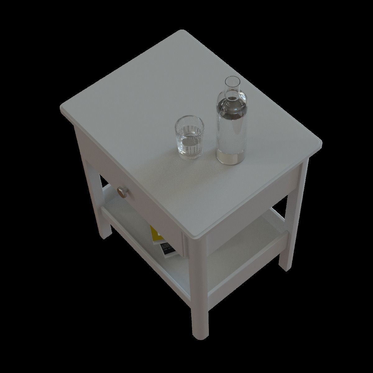 tyssedal bedside table 3D model_3