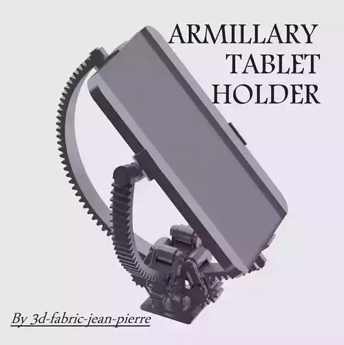 Armillary Tablet Holder 3D print model