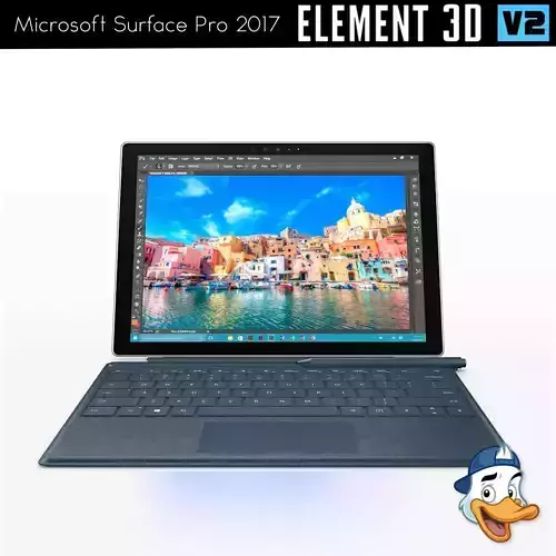 Microsoft Surface Pro 2017 for Element 3D