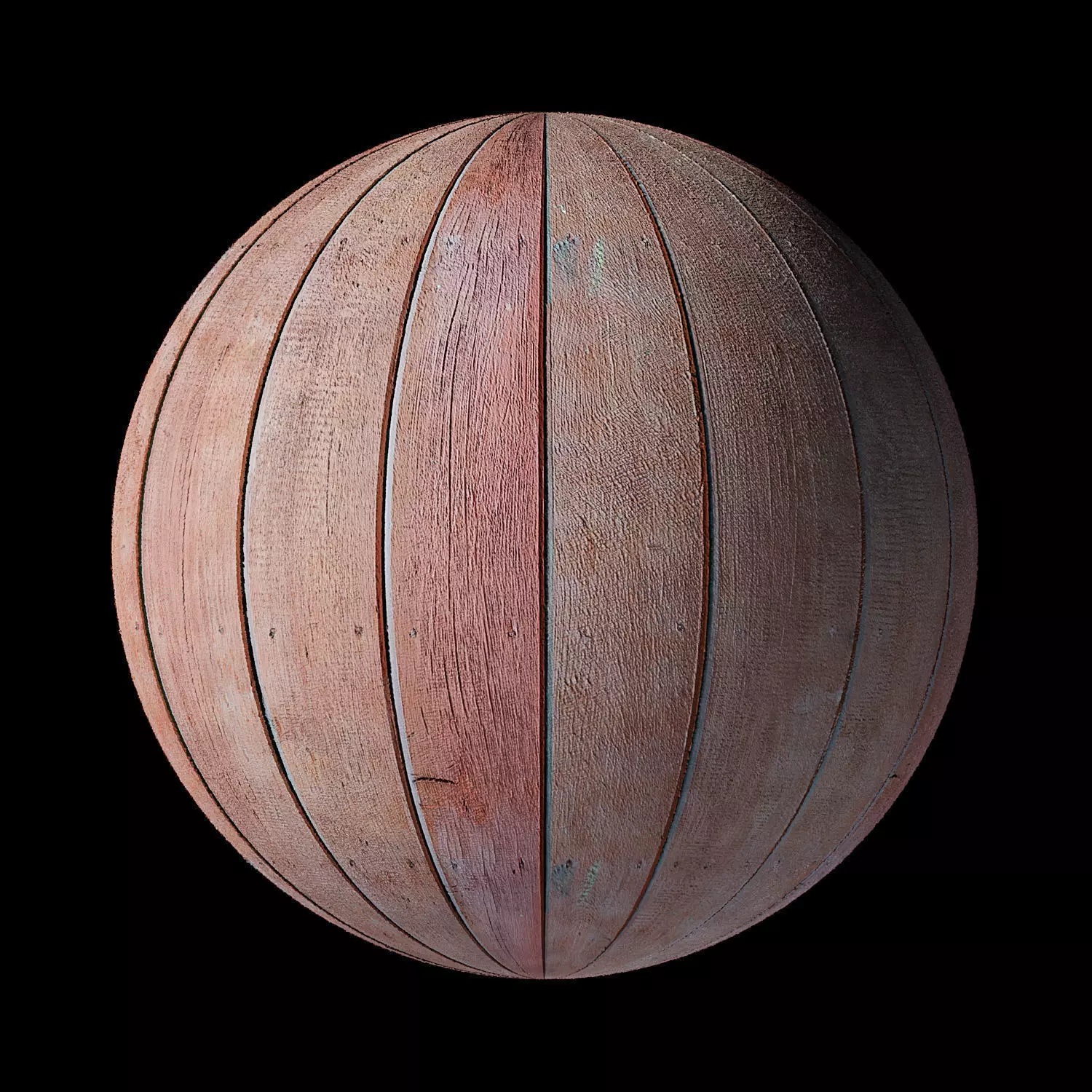 Red Wood Planks Tileable 3D Texture Texture