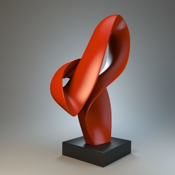 Sculpture Splash 3D model_1