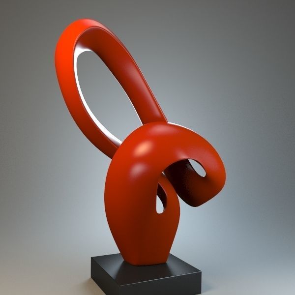 Sculpture Splash 3D model_3