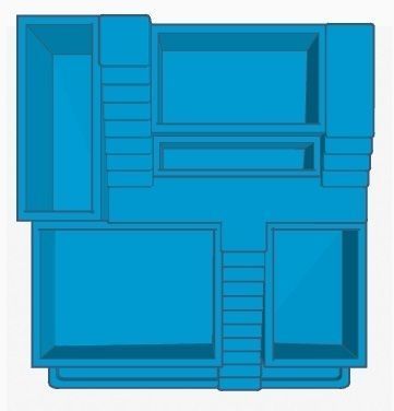 Succulent Zen Planter 3D print model_1