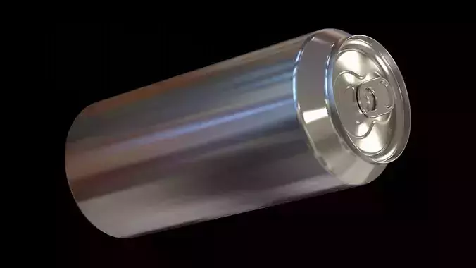 Aluminum Can  High Detail  16 OZ