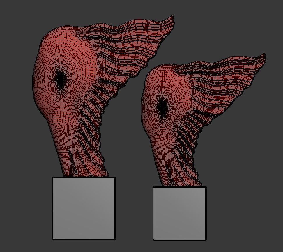 Sculpture Leia P 3D print model_5