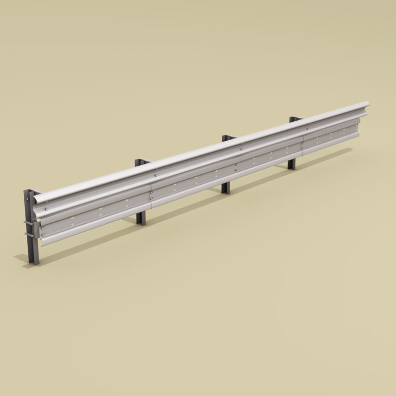 Guardrail bikers-saver 3D model_3