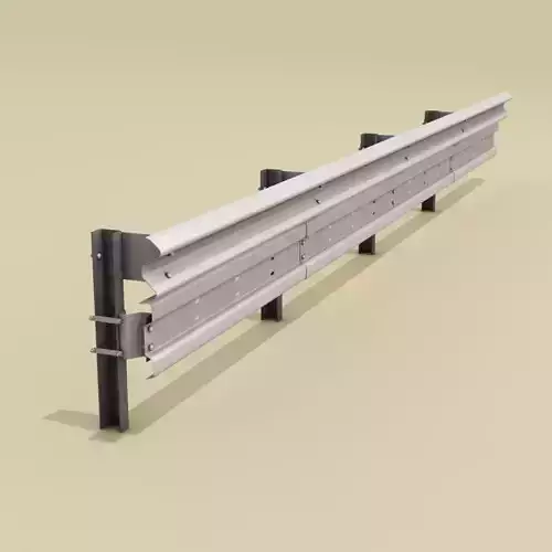 Guardrail bikers-saver 3D model