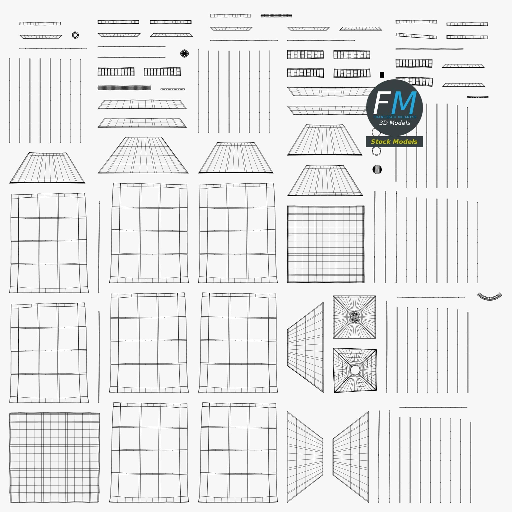 Lantern with candle 2 3D model_13
