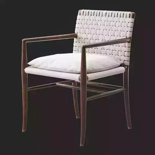 Vintage Folding Rope Chair