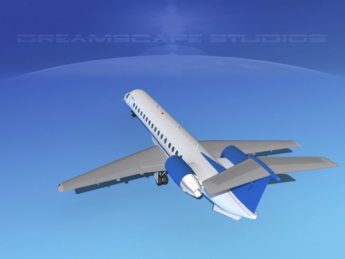 Embraer ERJ-140 Executive Express 3D model_7