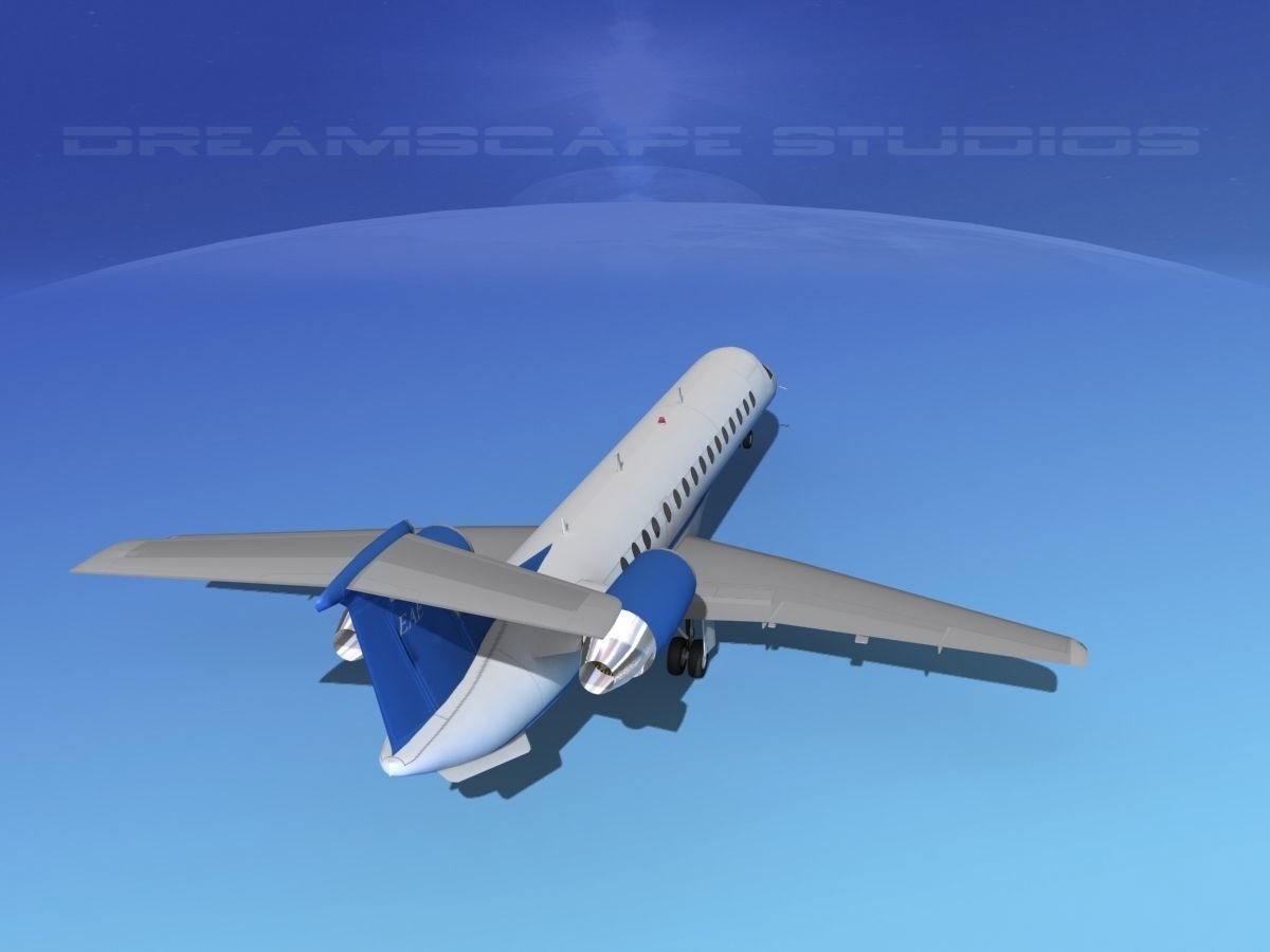 Embraer ERJ-140 Executive Express 3D model_6