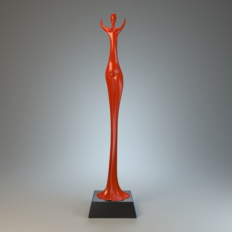 Sculpture Grace 3D model_4