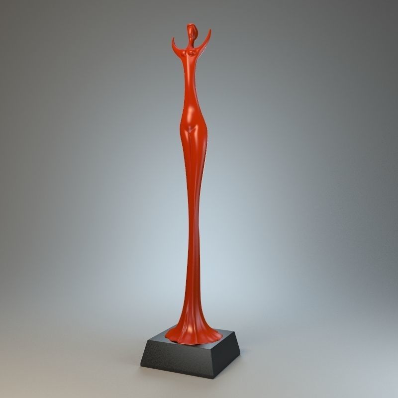 Sculpture Grace 3D model_5