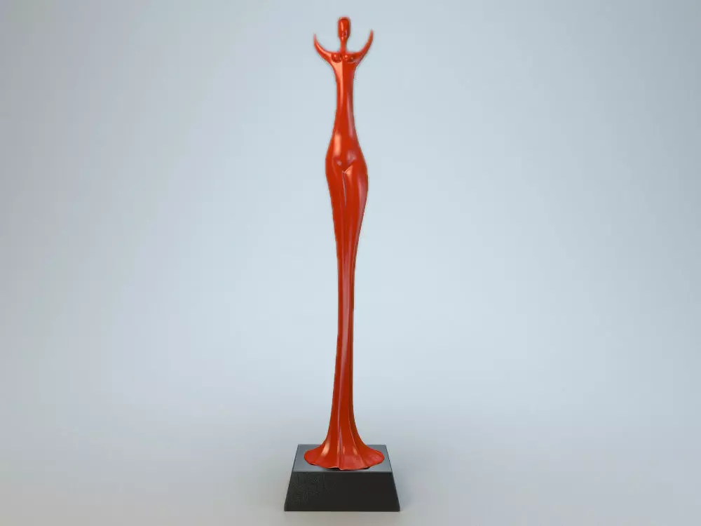 Sculpture Grace 3D model_0