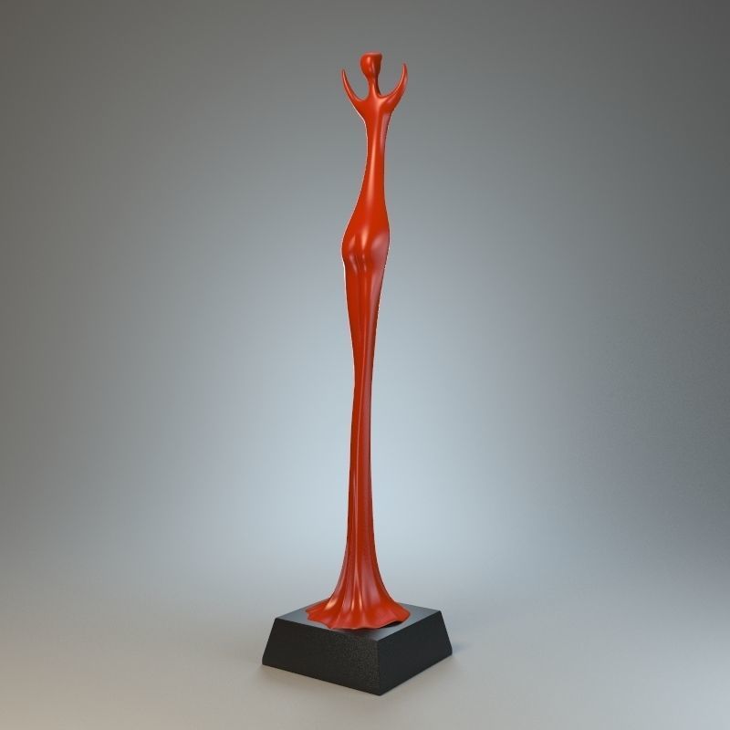 Sculpture Grace 3D model_6