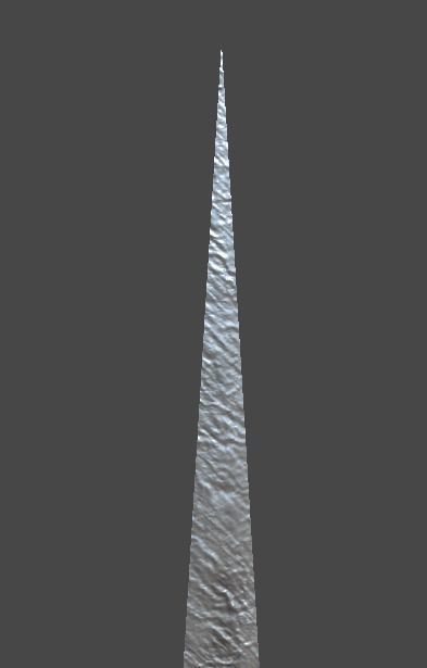 spear1 sword Low-poly 3D model_1