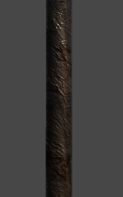 spear1 sword Low-poly 3D model_5