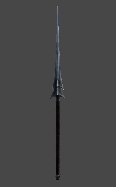 spear1 sword Low-poly 3D model_10