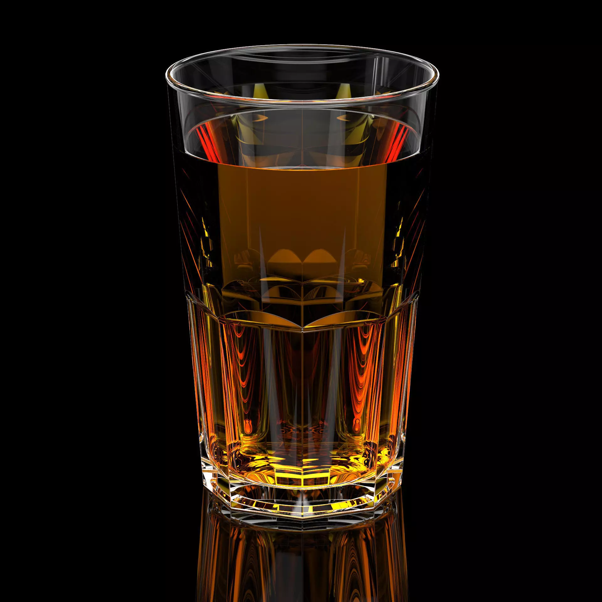 Fireworks in a Glass Free 3D model_0