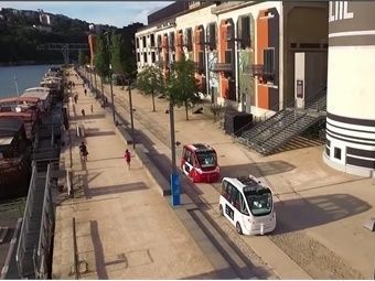 driverless shuttle bus navya 3D model_2
