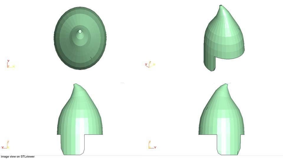 Ancient Combat Helmet - Assyrian Conical 3D model_4