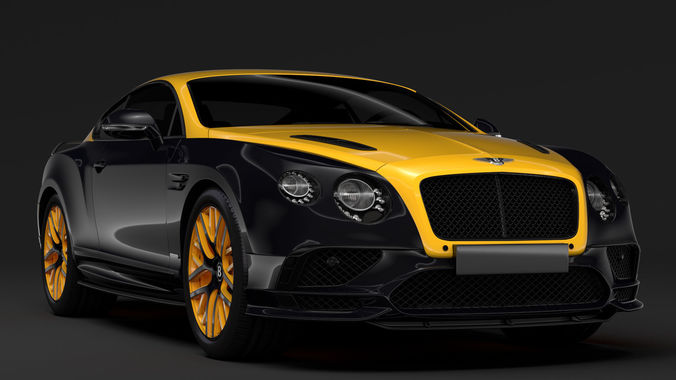 Bentley Continental GT Continental 24 2017 3D model