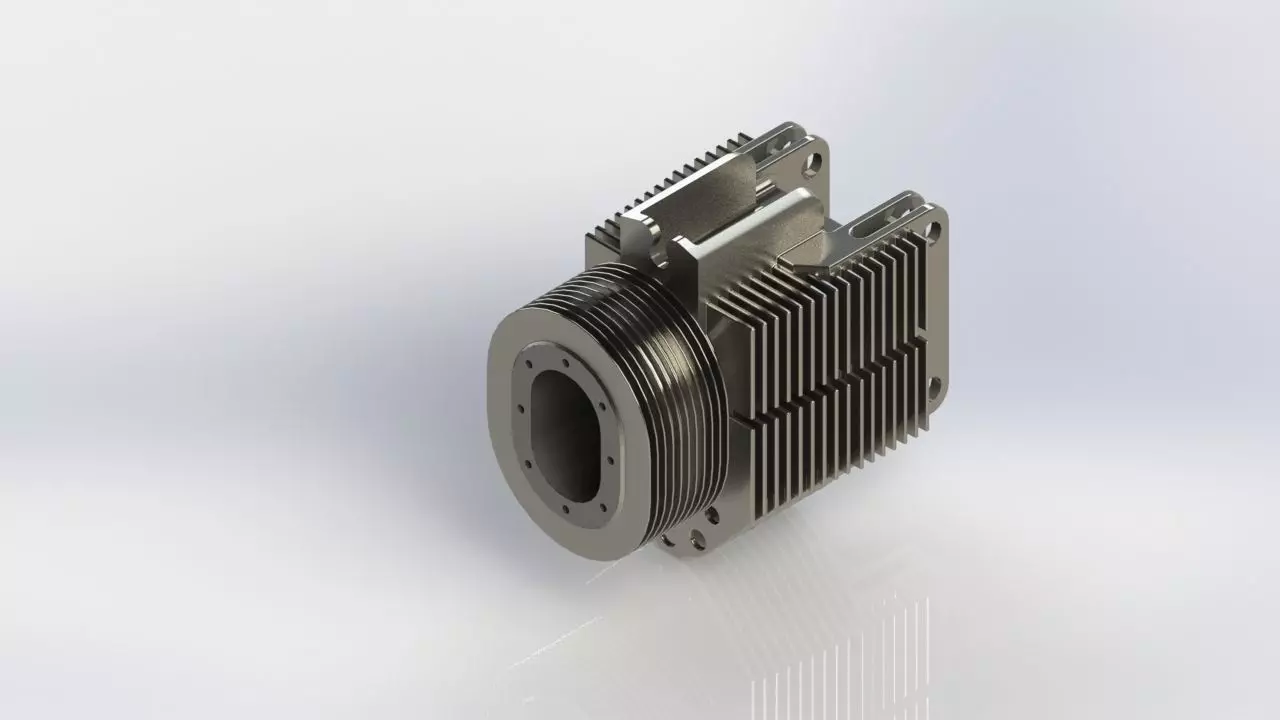 Steel part Free 3D model