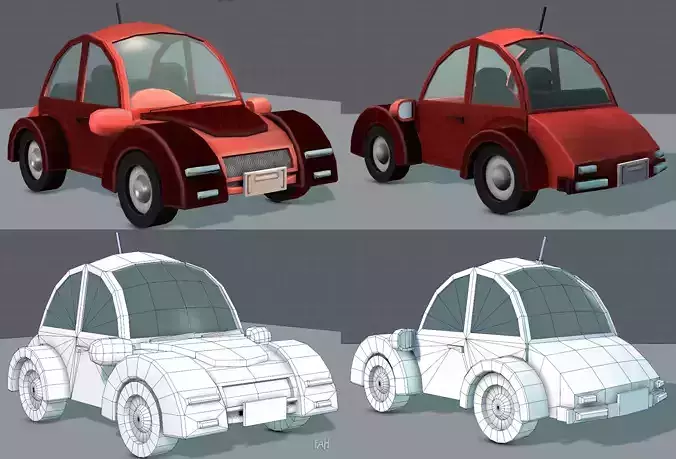 Cartoon Car V02