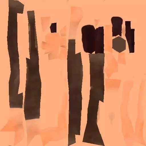 Low Poly textured Man Low-poly 3D model_0