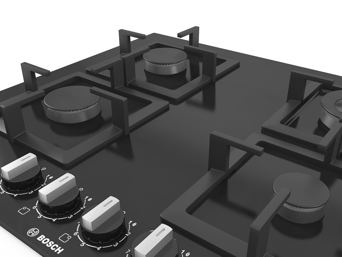 Cooktop 04 3D model_4