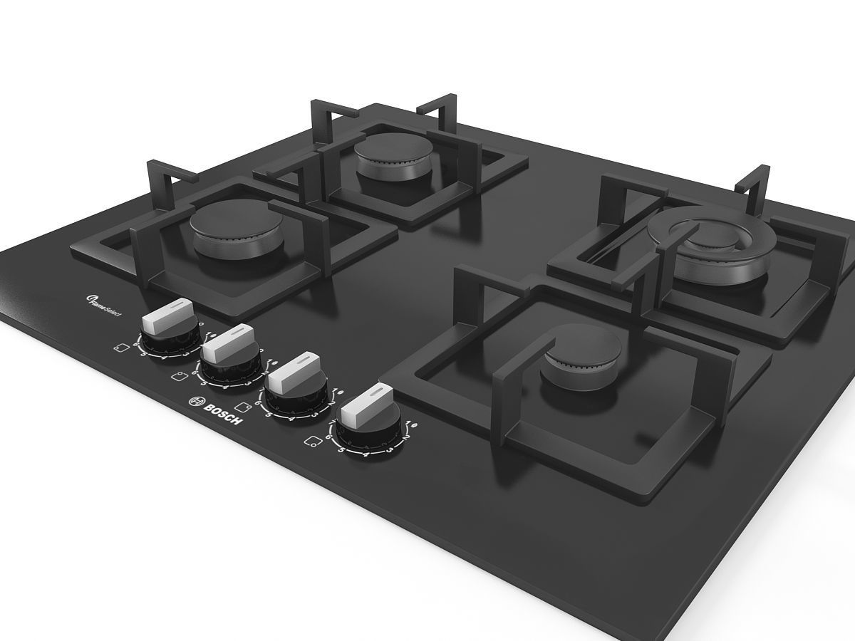 Cooktop 04 3D model_3