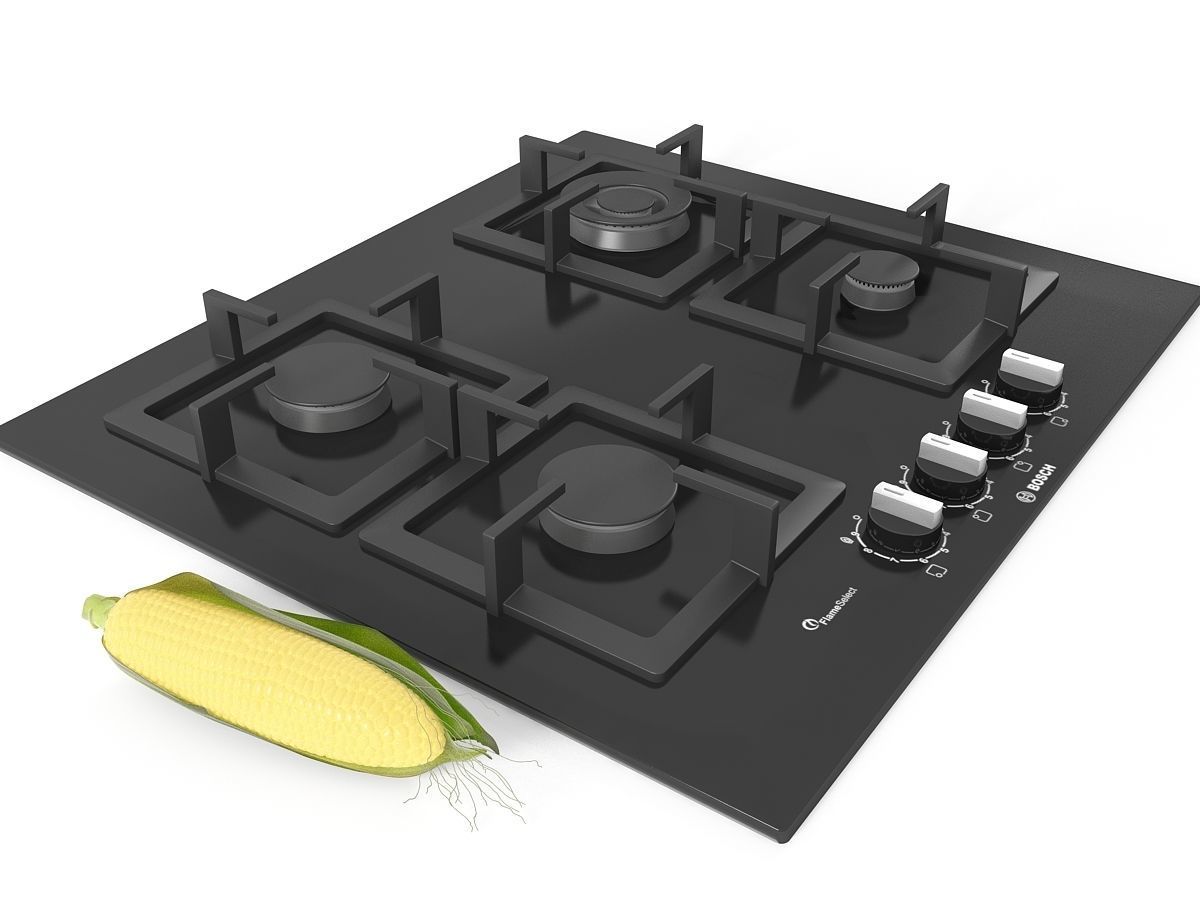 Cooktop 04 3D model_7