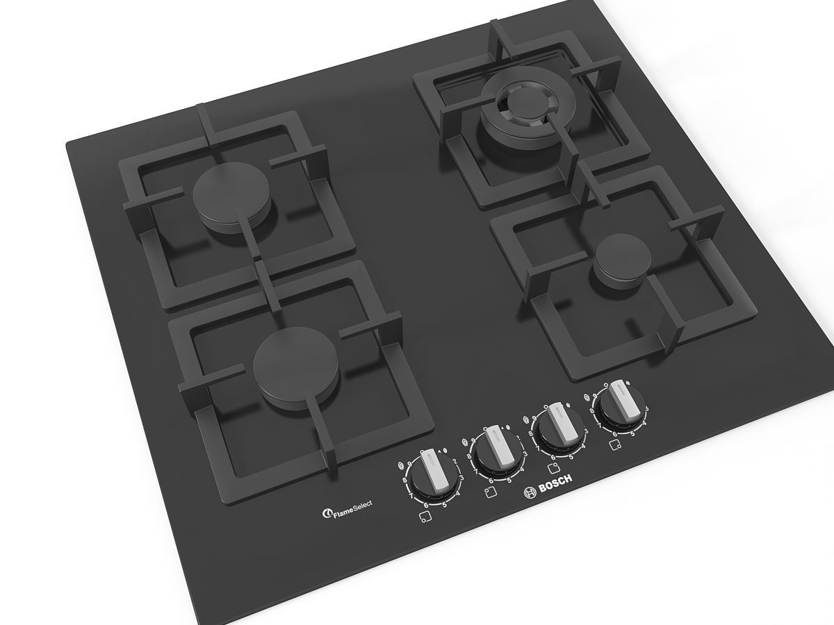Cooktop 04 3D model_1