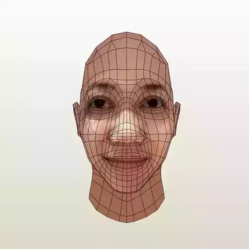 woman head v-4