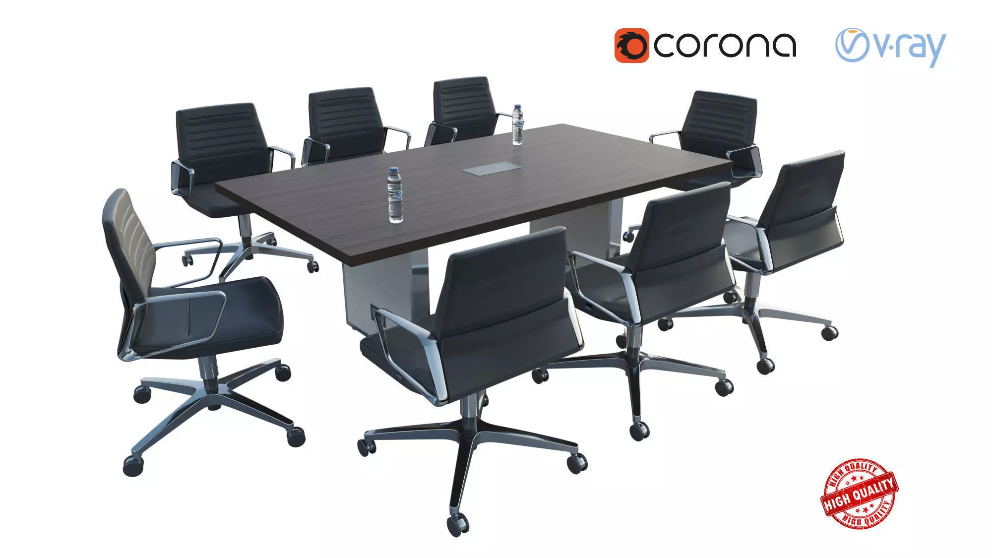 Meeting Table 3D model