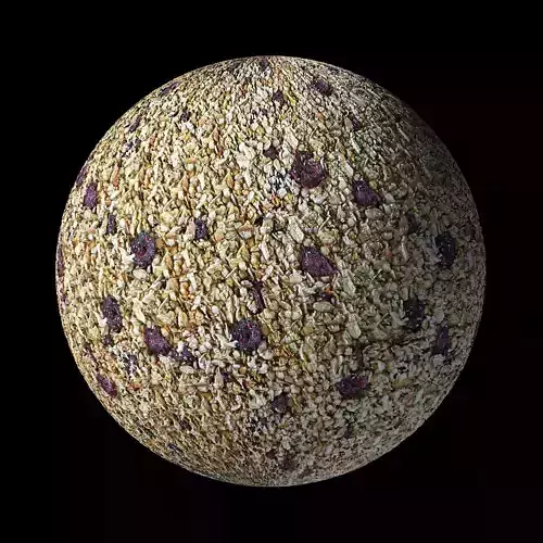 Muesli Tileable 3D Texture
