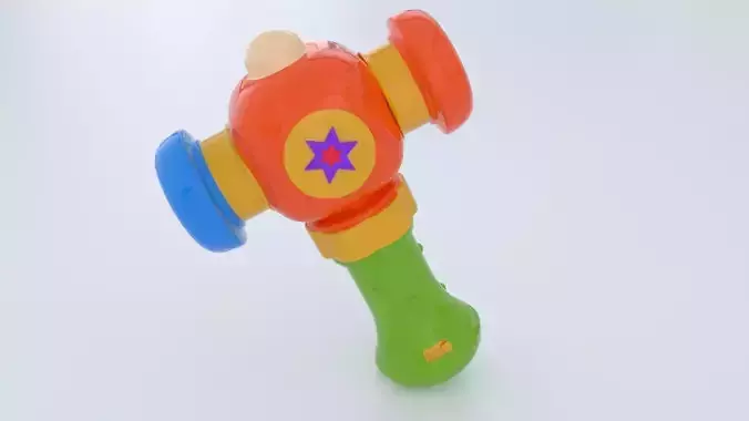 Hammer toy 3D model