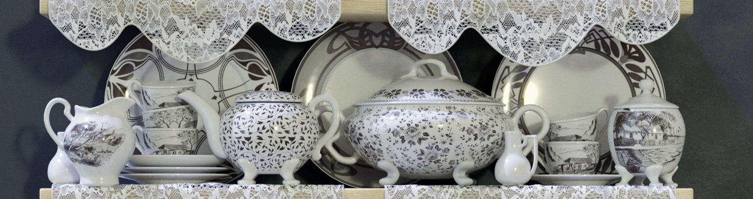 Large classic set 3D model_3