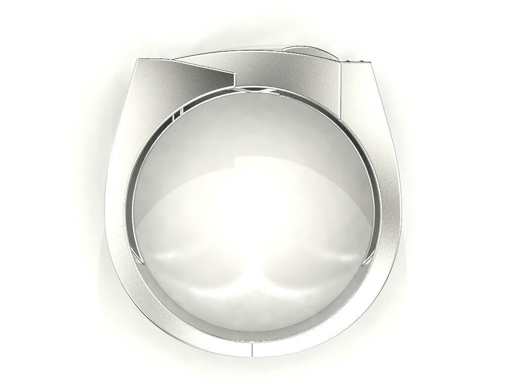 Male ring 3D print model_10