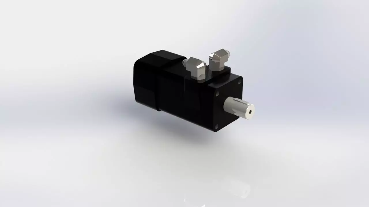 Hydraulic Motor Free 3D model
