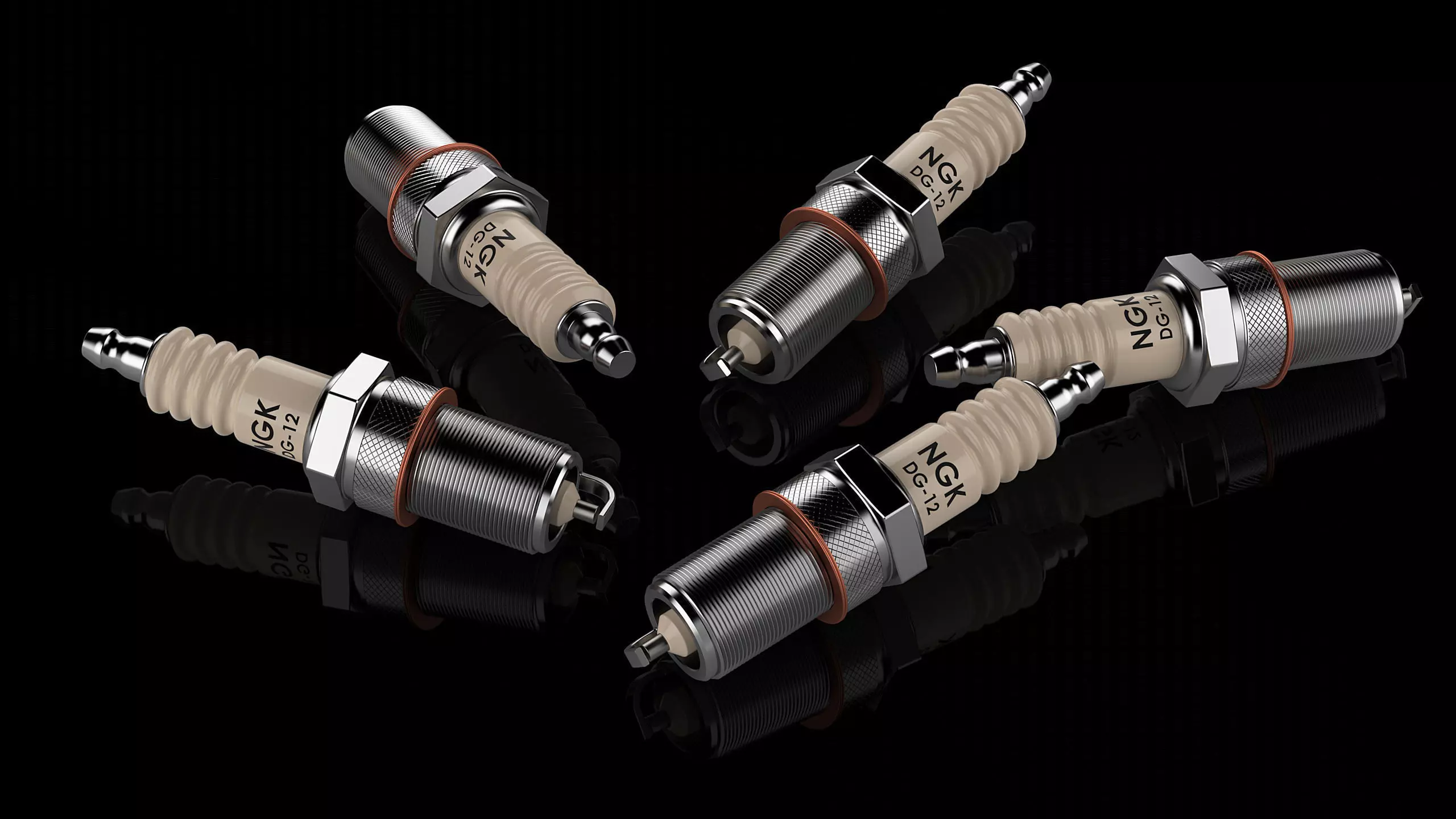 Spark Plug - High Detail Free 3D model