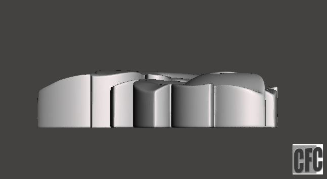 WoodCarving detail - 3d model for CNC - WCCFC0K 3D print model_7