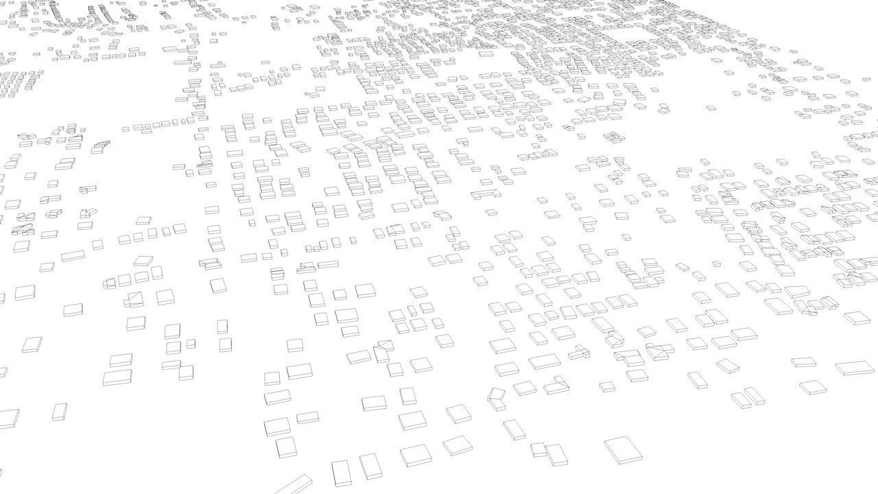 Barbados Streets and Buildings 3D model_11