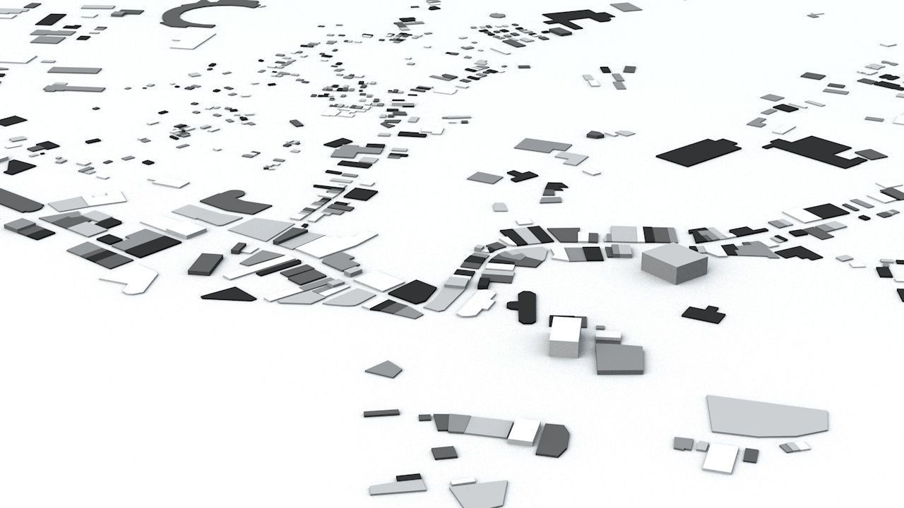 Barbados Streets and Buildings 3D model_2