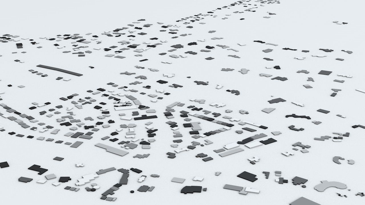 Barbados Streets and Buildings 3D model_3