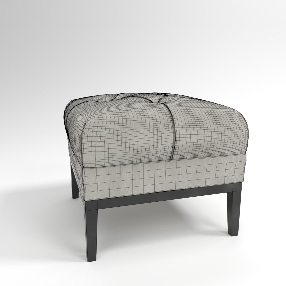 Eichholtz Stool Cesare Blender Cycles 3D model_7