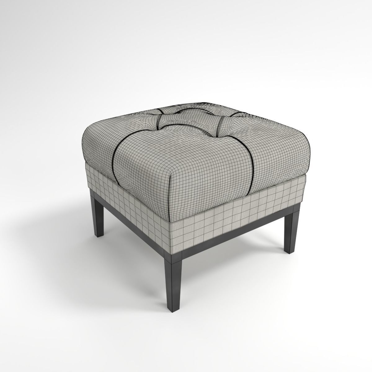 Eichholtz Stool Cesare Blender Cycles 3D model_6