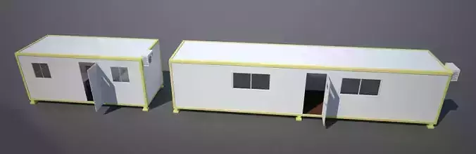 Habitable Container 3D model