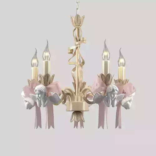 Chandelier Angelo 147 5 lvory